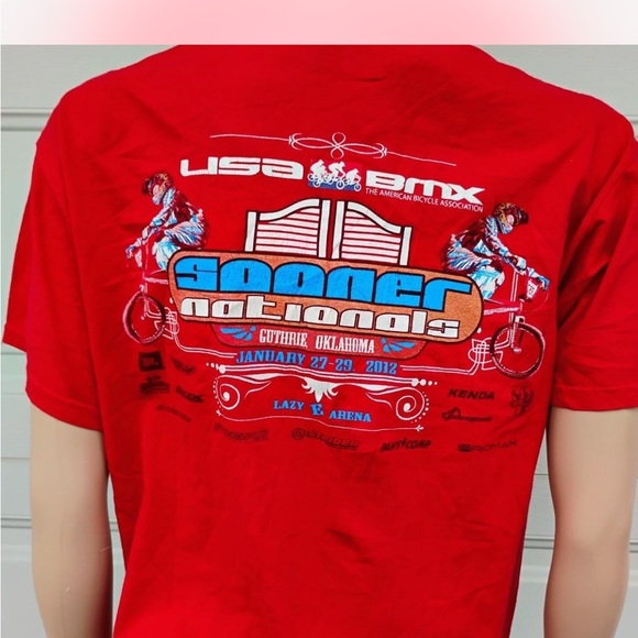 2015 BMX Tournament Graphic T-Shirt, UNISEX - Picture 1 of 6